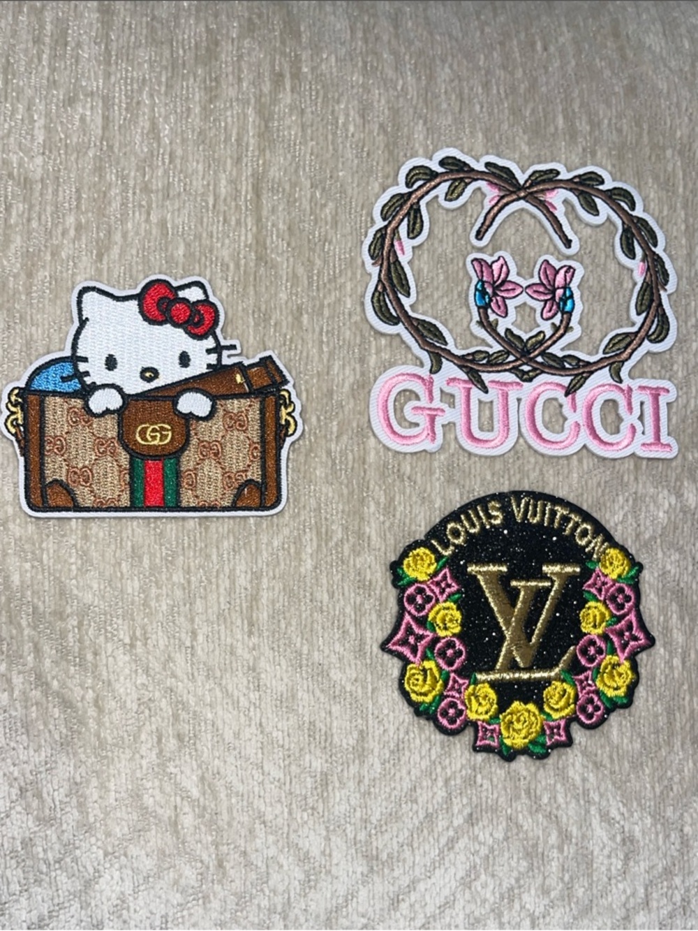 Designer Inspired Custom Iron On Patches